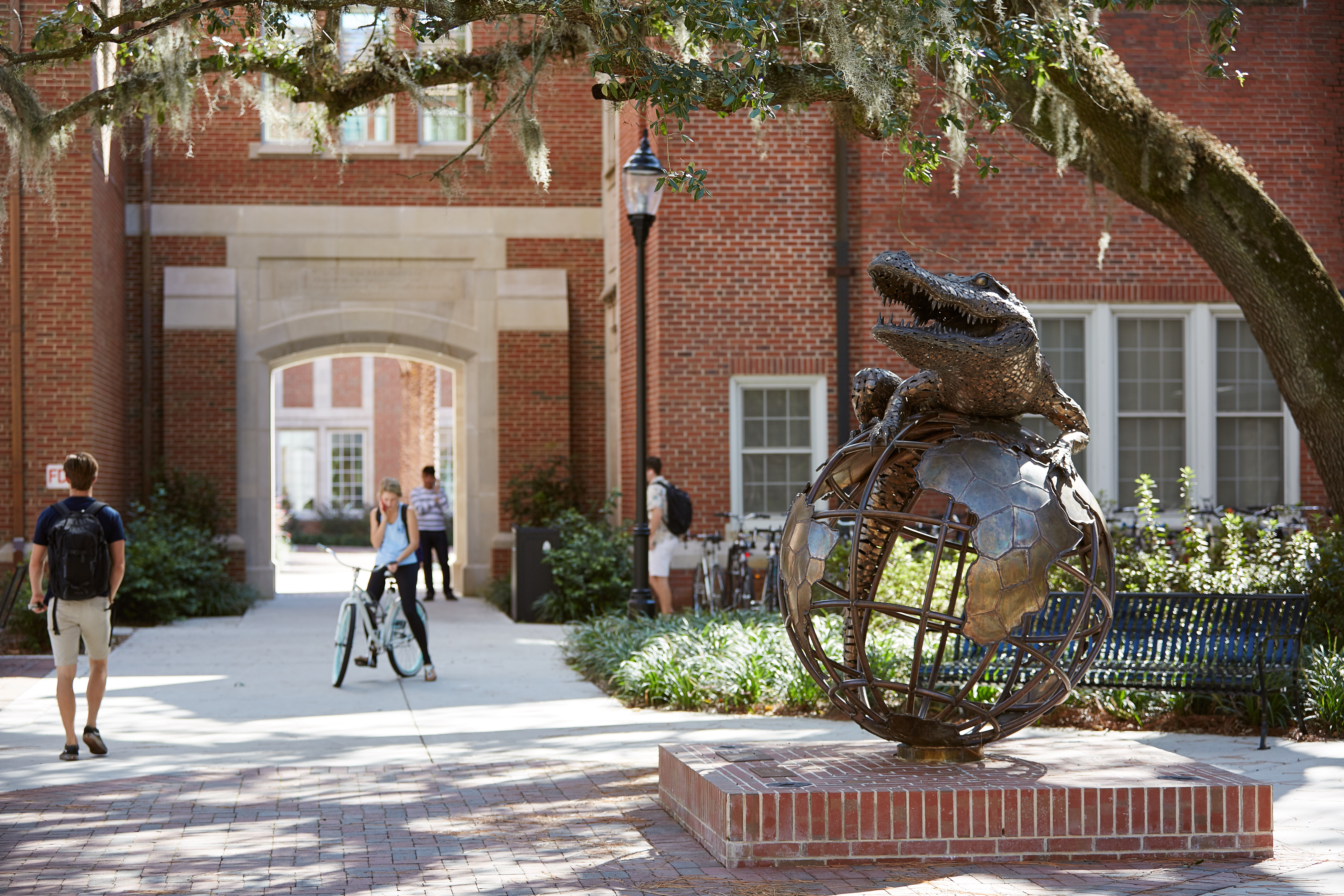 Gator Statue on UF Campus
